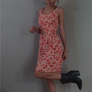 LOFT Floral Print Dress! Country Girl Dress! Cute Dress! Casual Dress! Floral